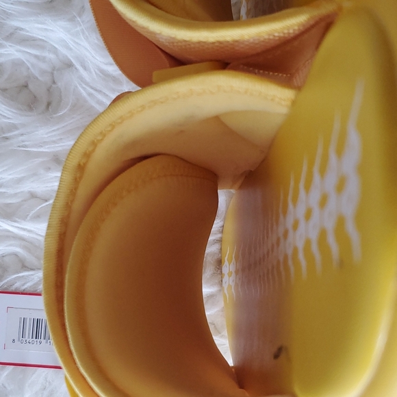 Kappa Unisex 222 Banda Mitel 4 Yellow-White Sandal Slide Size 9 - Picture 11 of 12